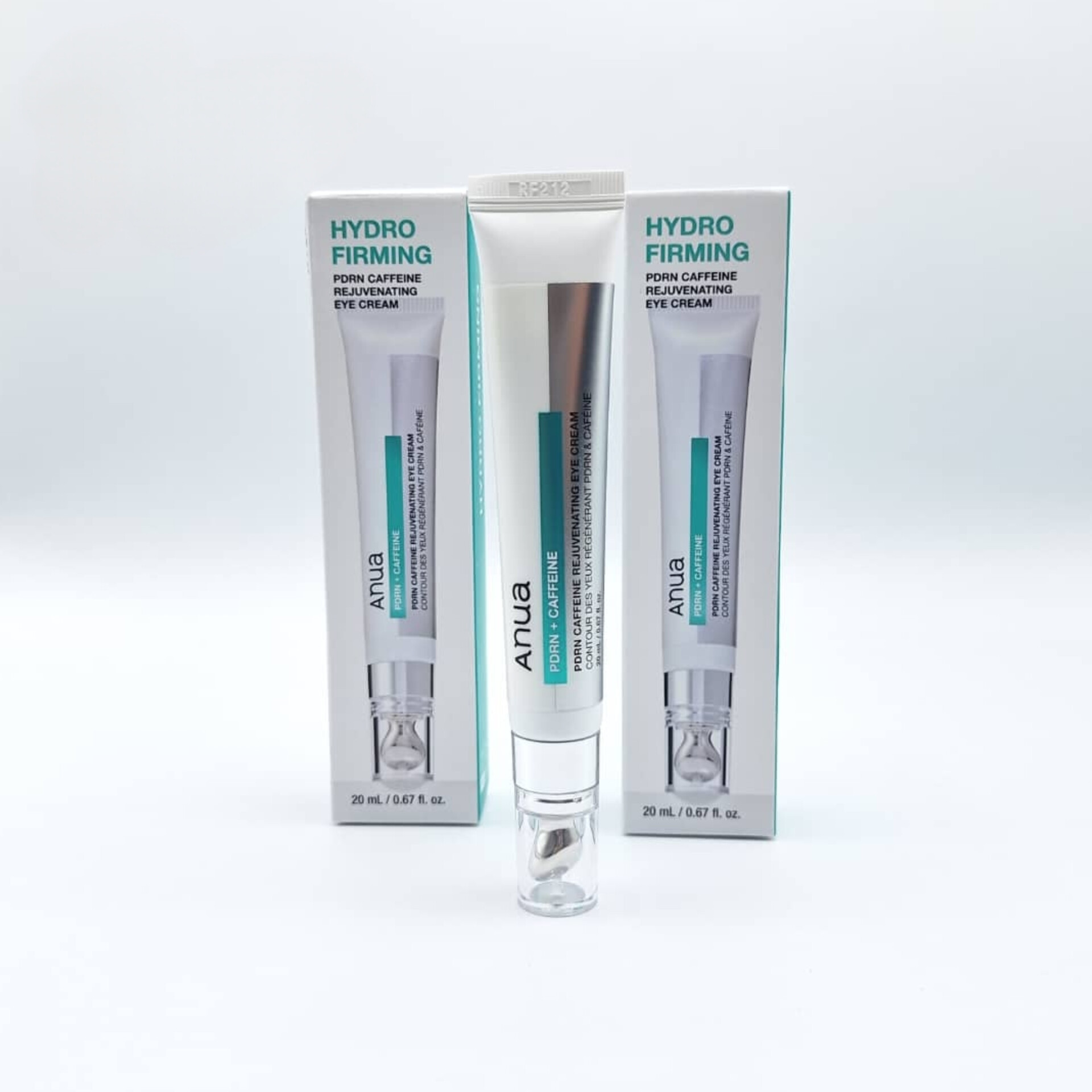 کرم دور چشم جوانساز پی‌دی‌آر‌ان و کافئین آنوآ Anua PDRN Caffeine Rejuvenating Eye Cream | ۲۰ml